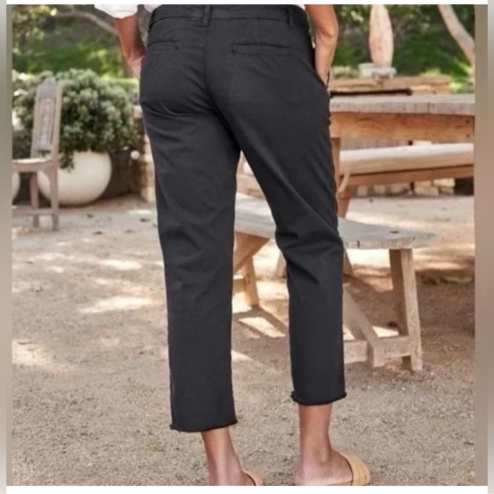 FRANK & EILEEN Black Wicklow Pants size 12 - Picture 2 of 8